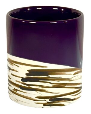 Bodie Island™ Candle Tumbler w/ Zebra Pattern