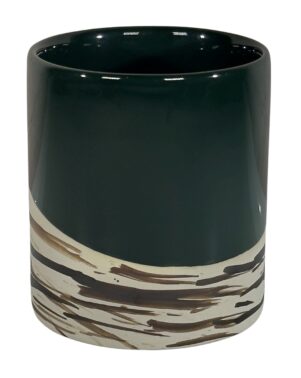 Bodie Island™ Candle Tumbler w/ Zebra Pattern