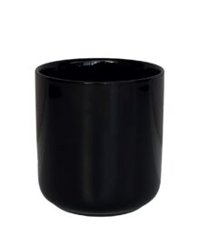 Montauk Point™ Bone China Tumbler - Black 13.5oz